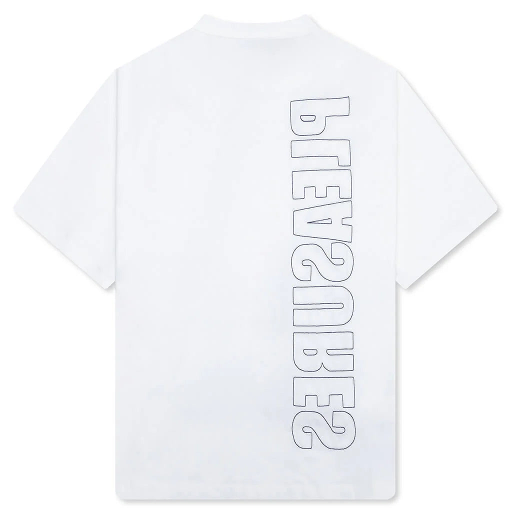 Outline Heavyweight T Shirt White