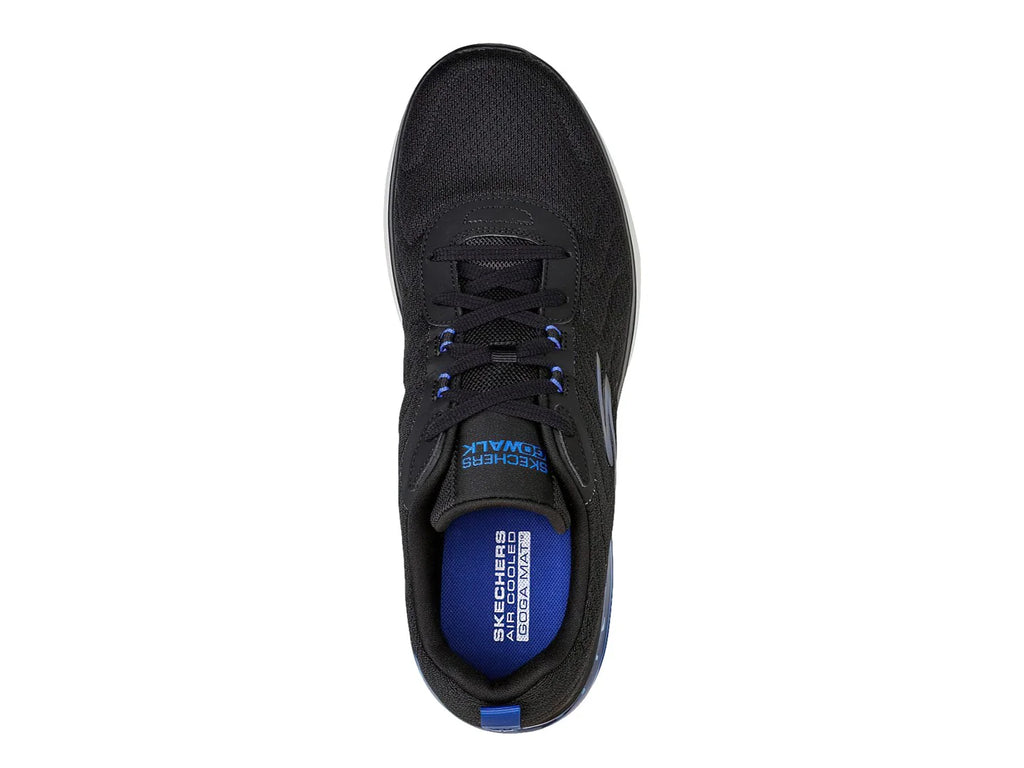 Tenis Skechers Go Walk Air 20 Negro y Azul para Hombre
