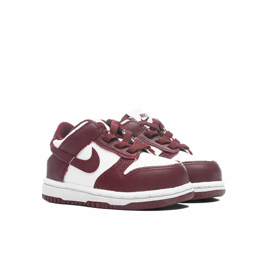 Dunk Low TD White Redwood Gym Red