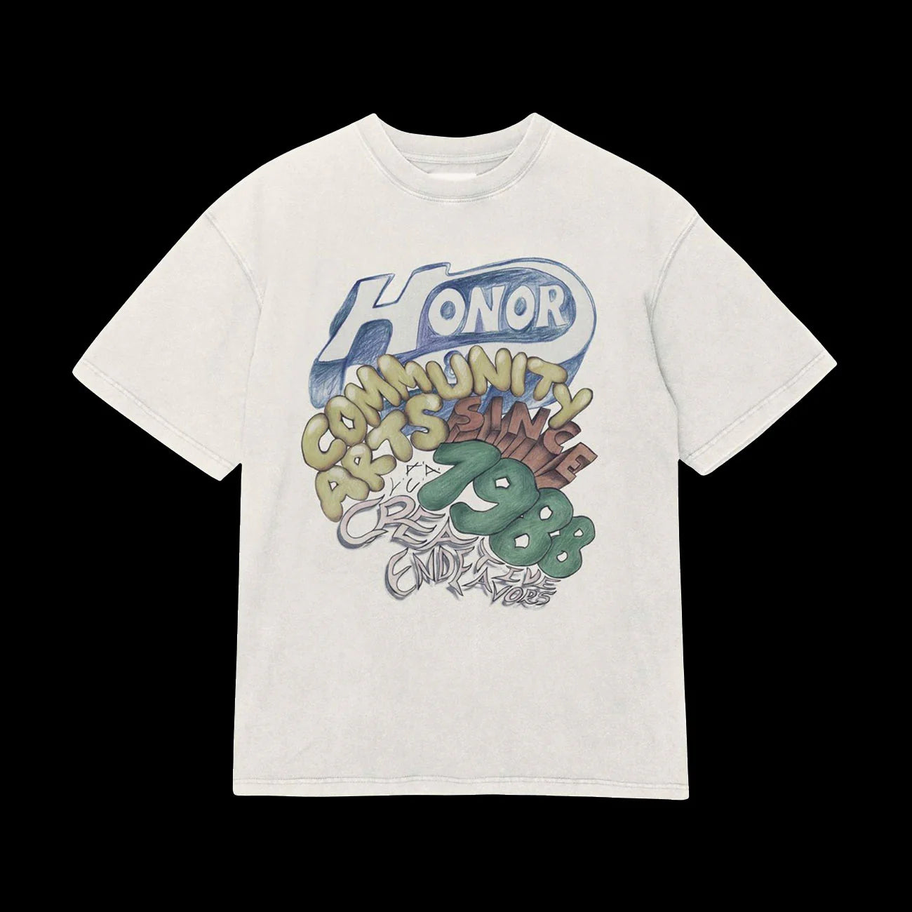 Honor The Gift Comm Arts Creative T Shirt Bone