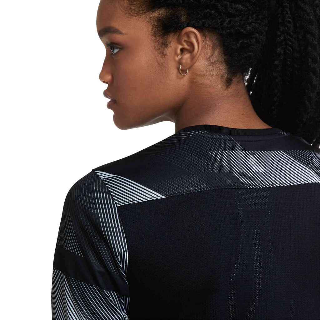 Nike Womens Dri Fit Park IV Goalkeeper Jersey Black White