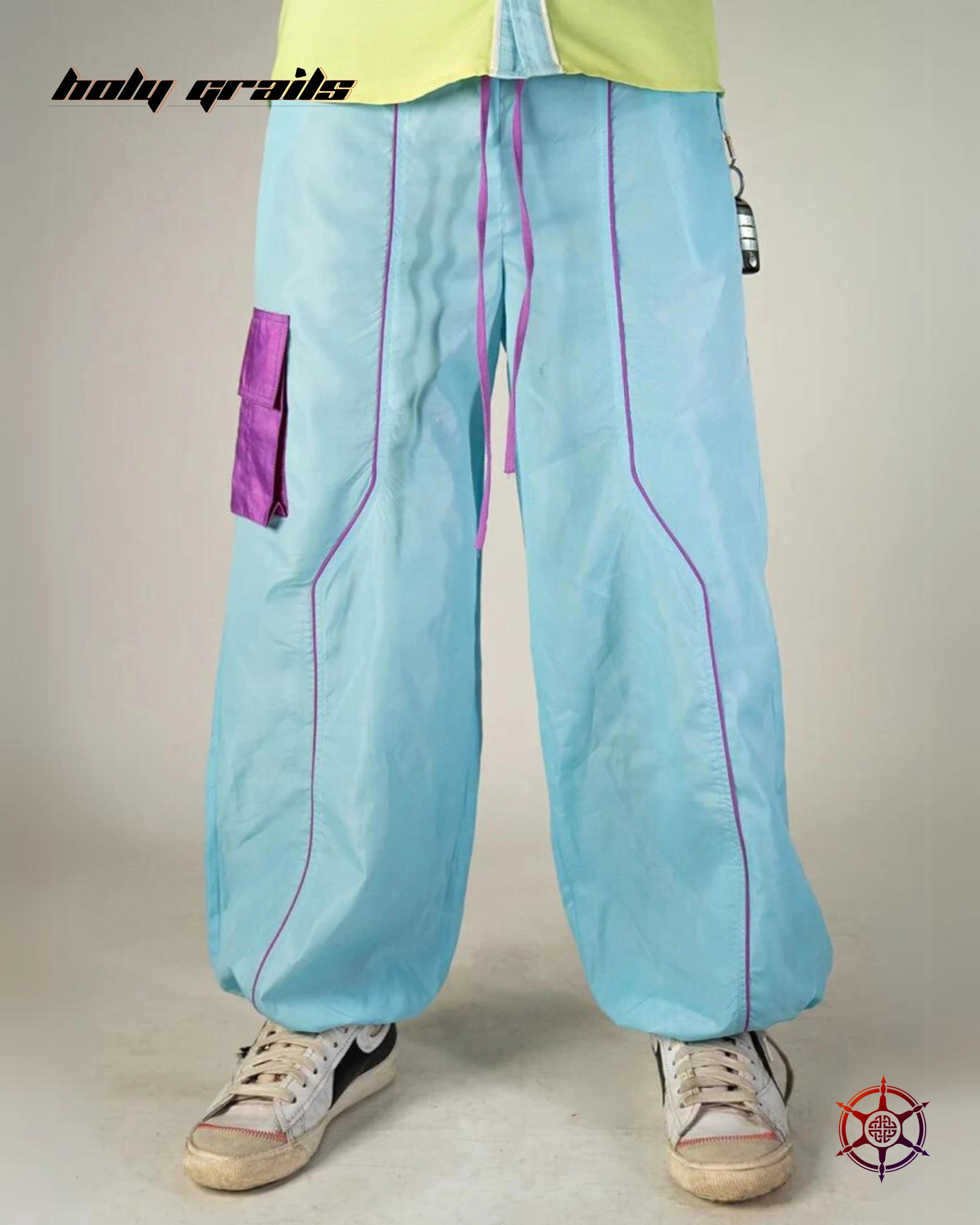 Mint Breeze Parachute Pants HG x Duskin
