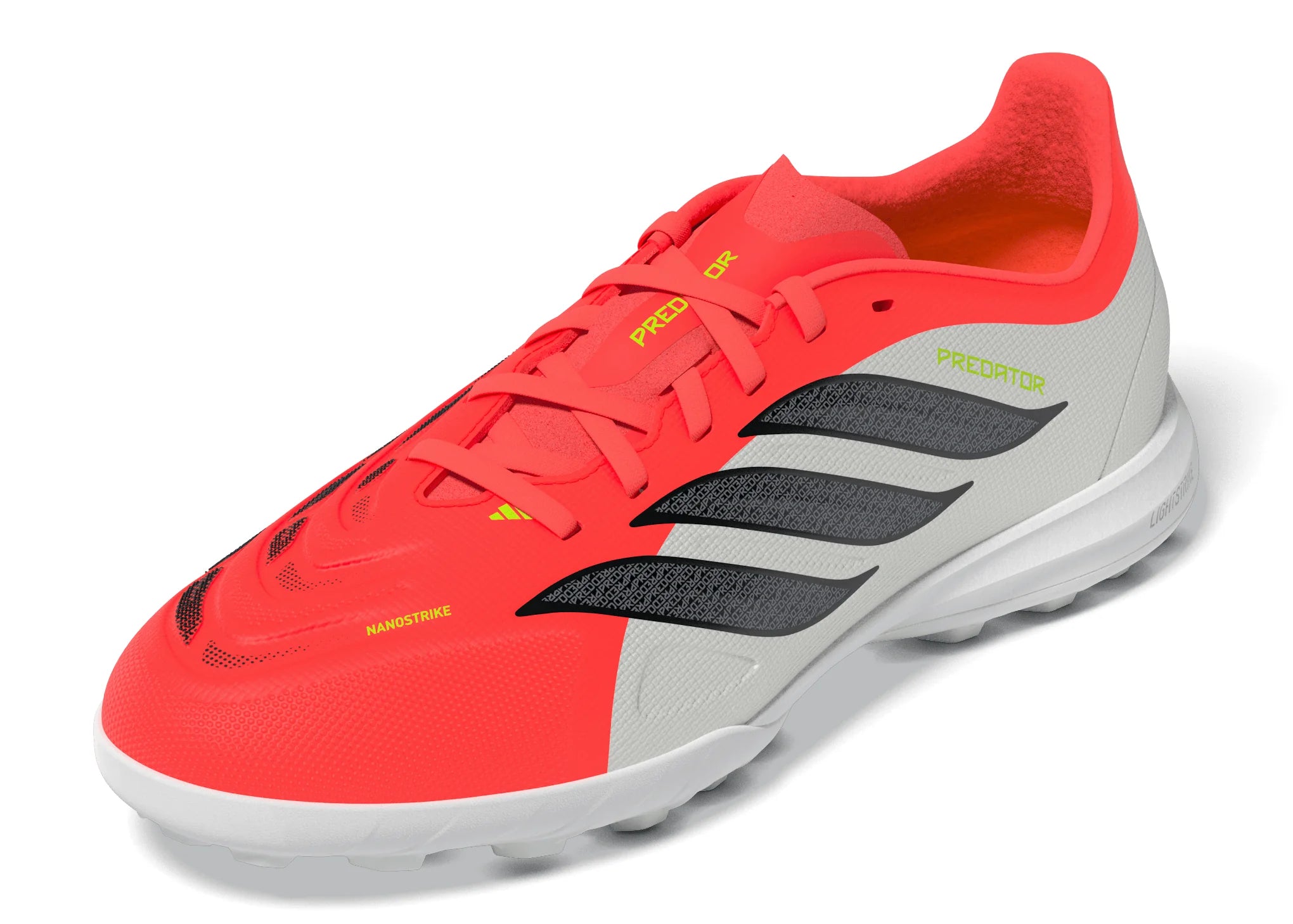 adidas Predator League TF Turf Youth Soccer Cleats Red Black White