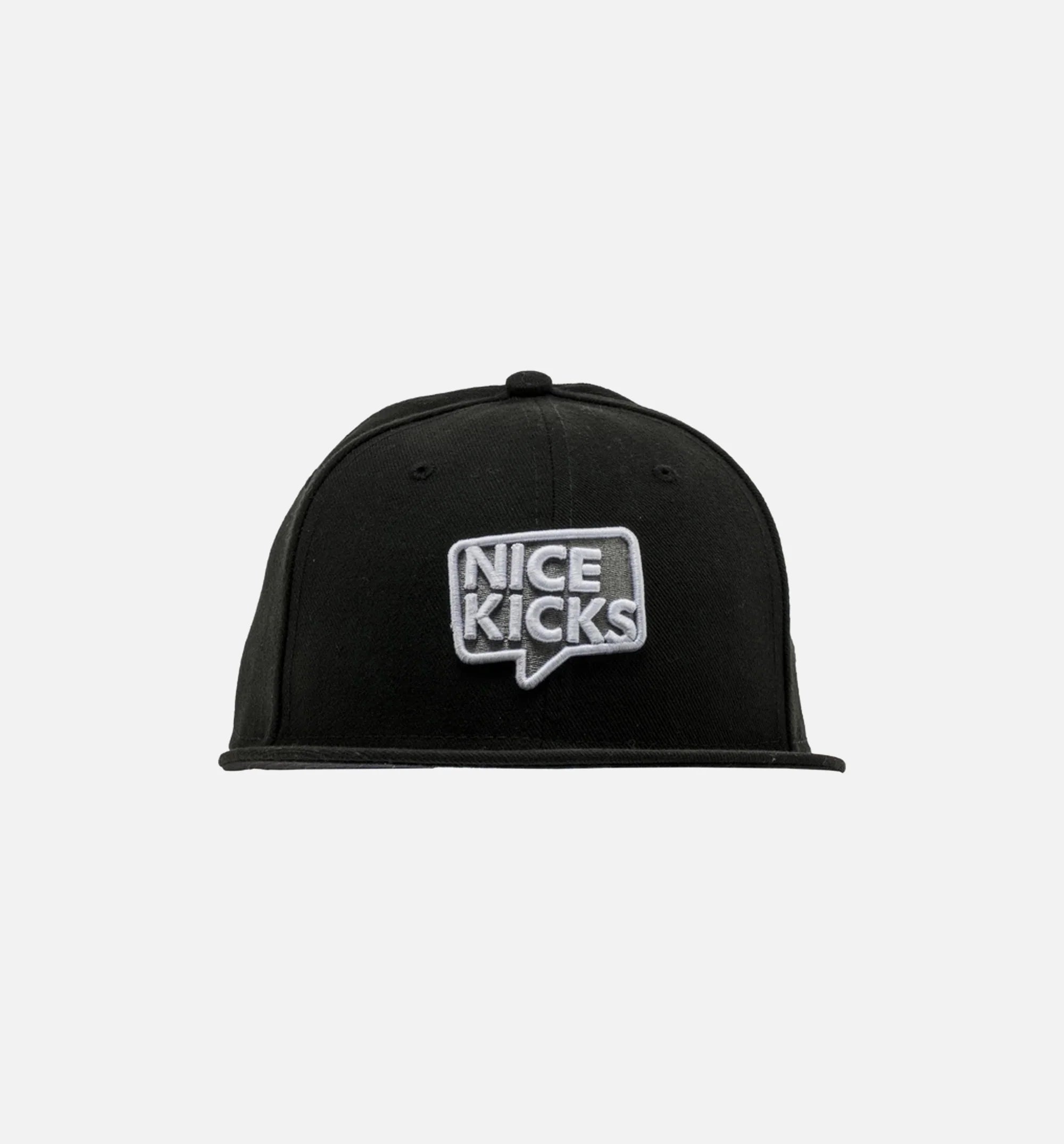New Era X Nice Kicks Nice Angeles Hat Black Silver