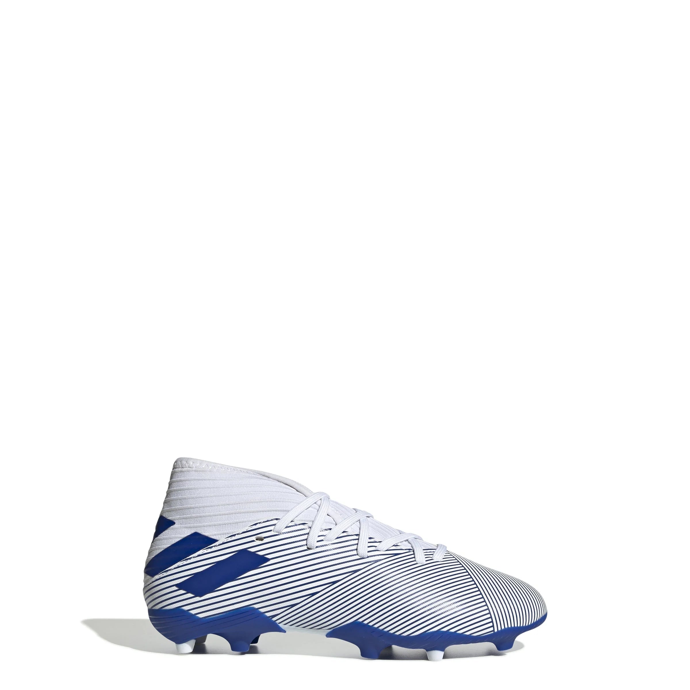 adidas Nemeziz 193 FG Firm Ground Youth Soccer Cleats White Royal