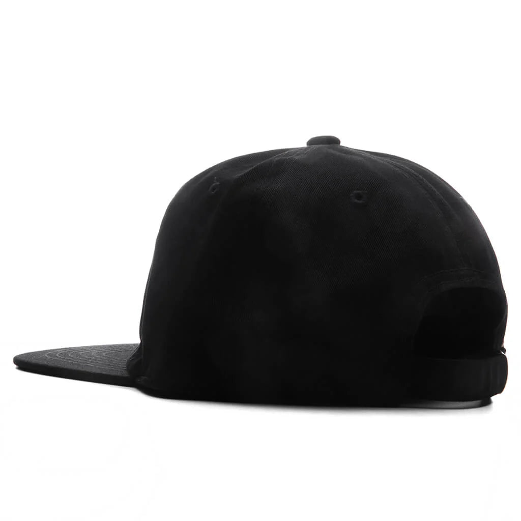 Cancelled Paint Snapback Black