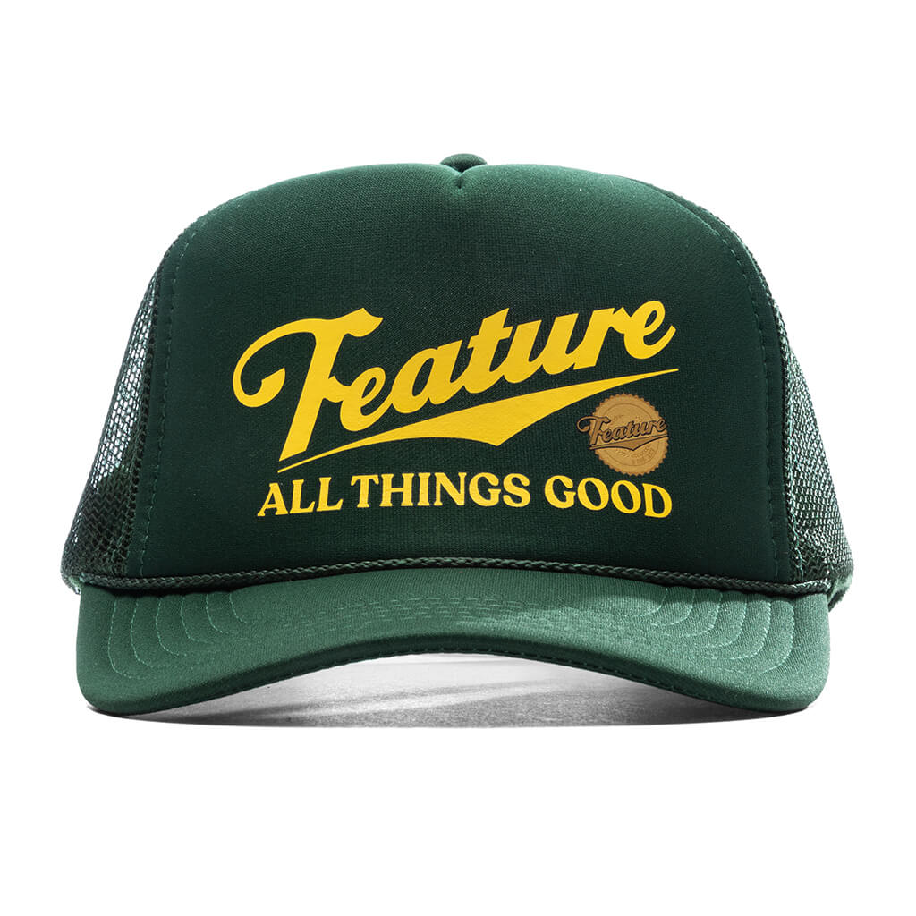 Draft Trucker Hat Dark Green