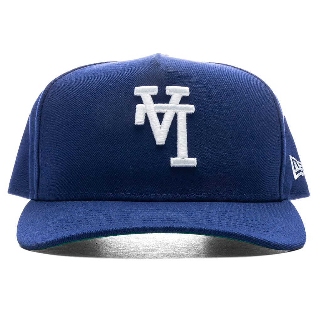 9FIFTY A Frame Snapback Upside Down Los Angeles Dodgers Dark Royal
