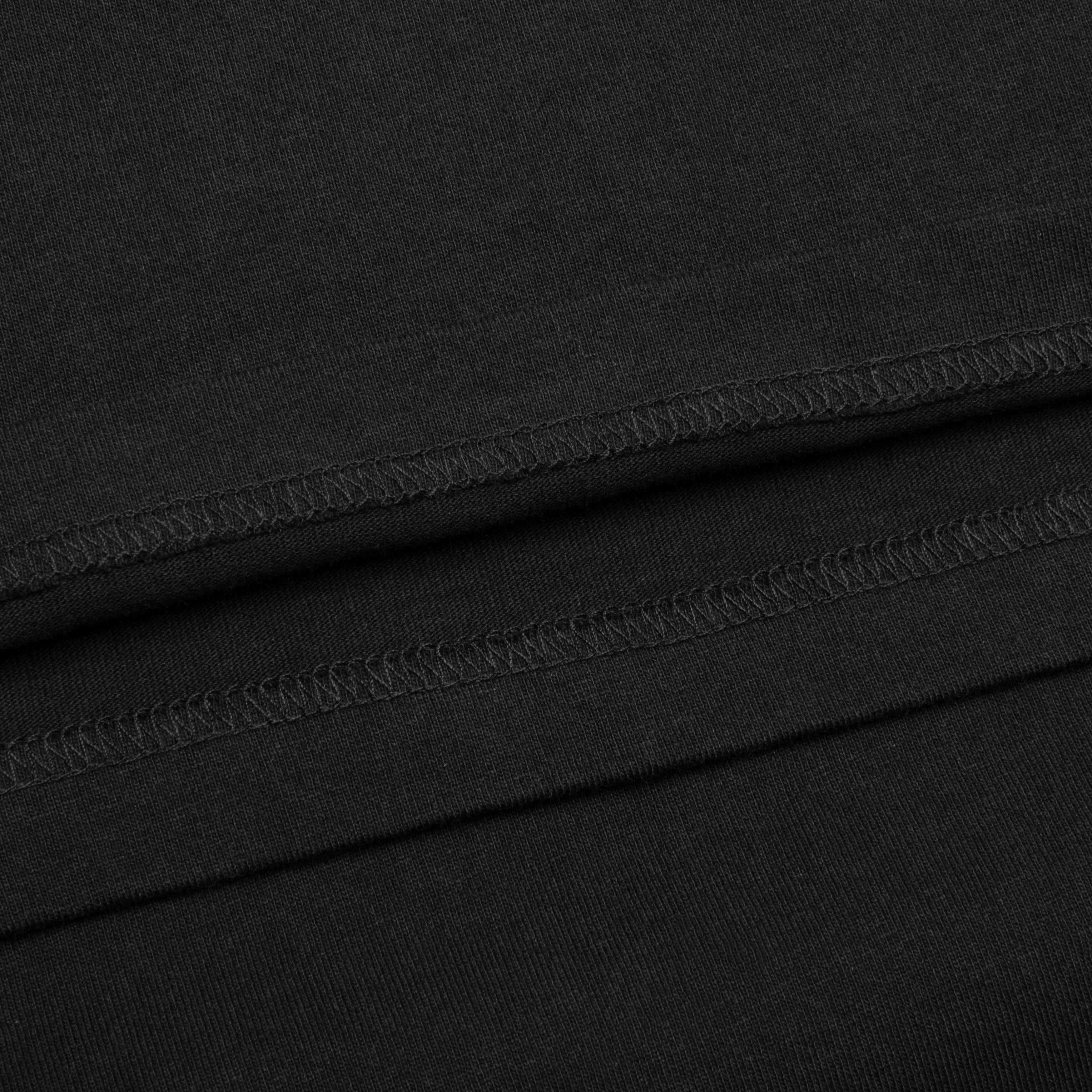 Script Tee Black