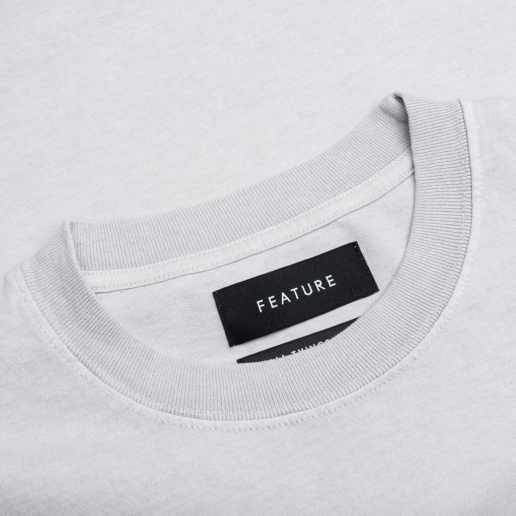 Feature x UNLV Bearly Rebel Tee Pigment Grey