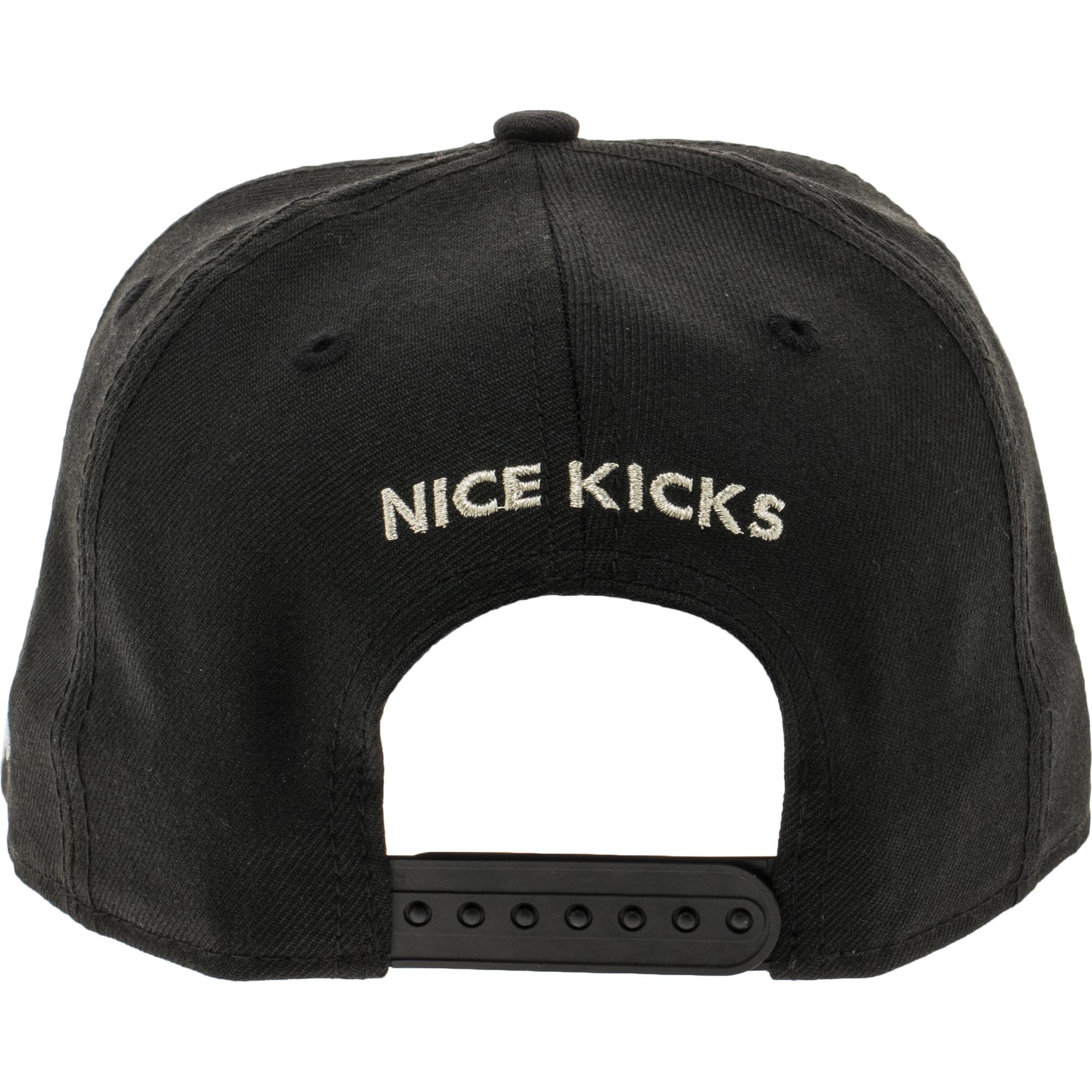 New Era X Nice Kicks 9Fifty Snapback Hat Black Silver