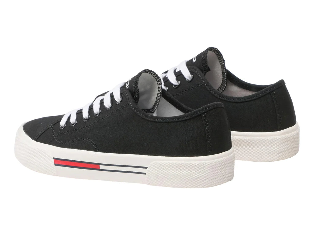 Tenis Tommy Hilfiger Tommy Jeans Low Cut Negro para Mujer