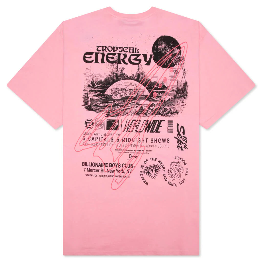 BB Energy S S Tee Begonia Pink