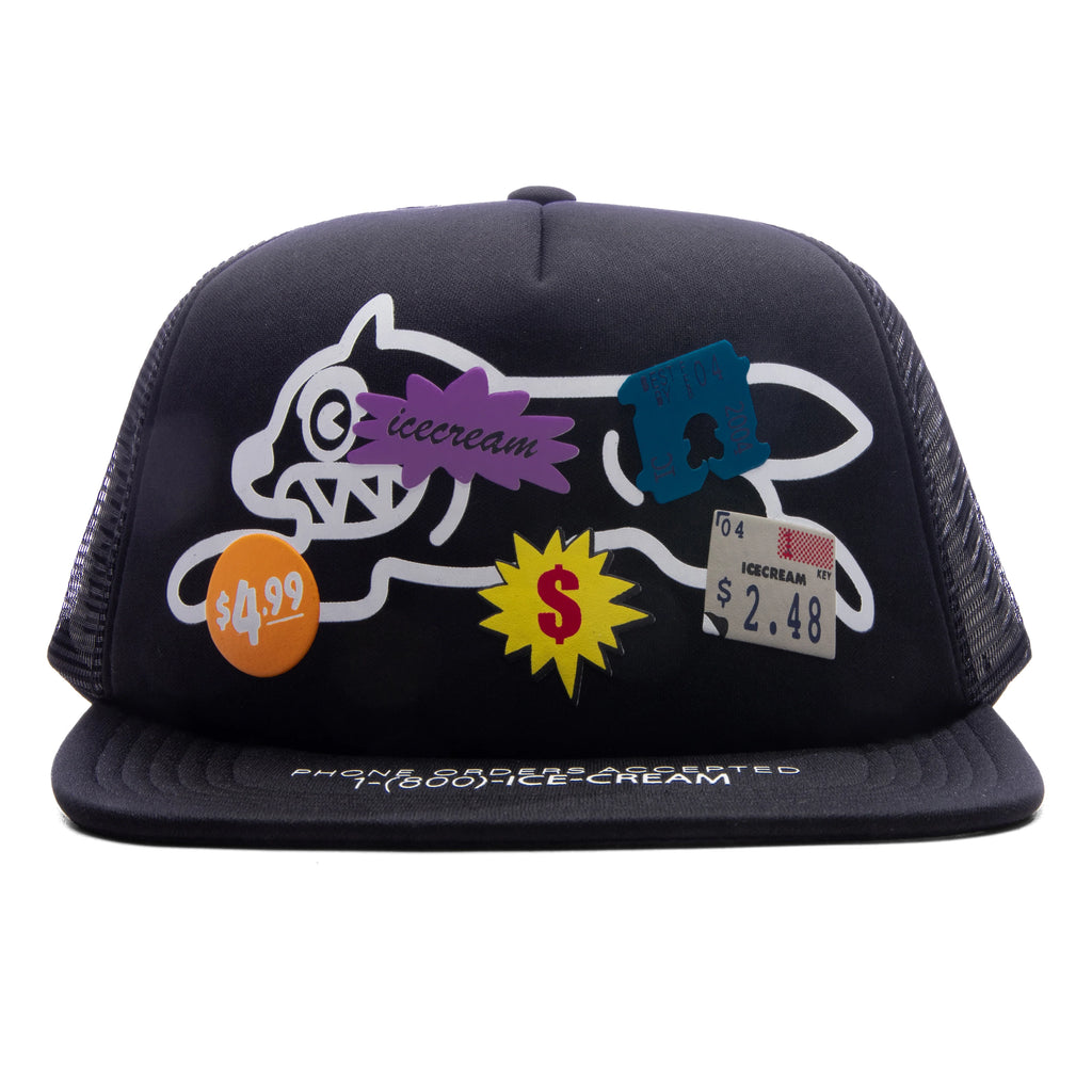Two For Five Trucker Hat Black