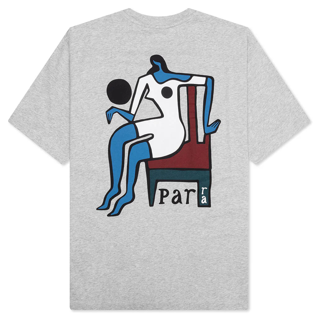 Chair Baller T Shirt Heather Grey