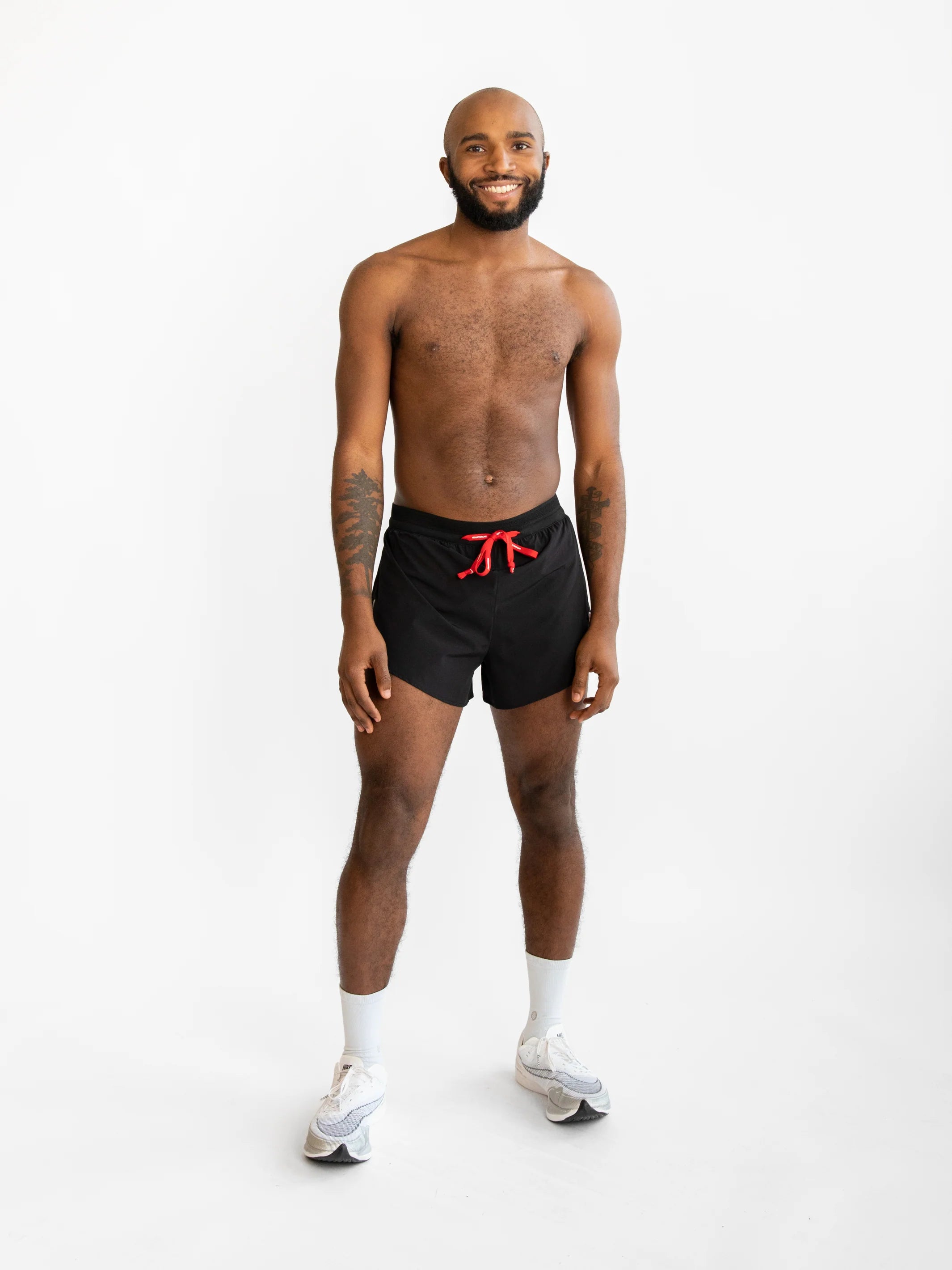 Heartbreak Mens Bear Cage 2 High Split Shorts