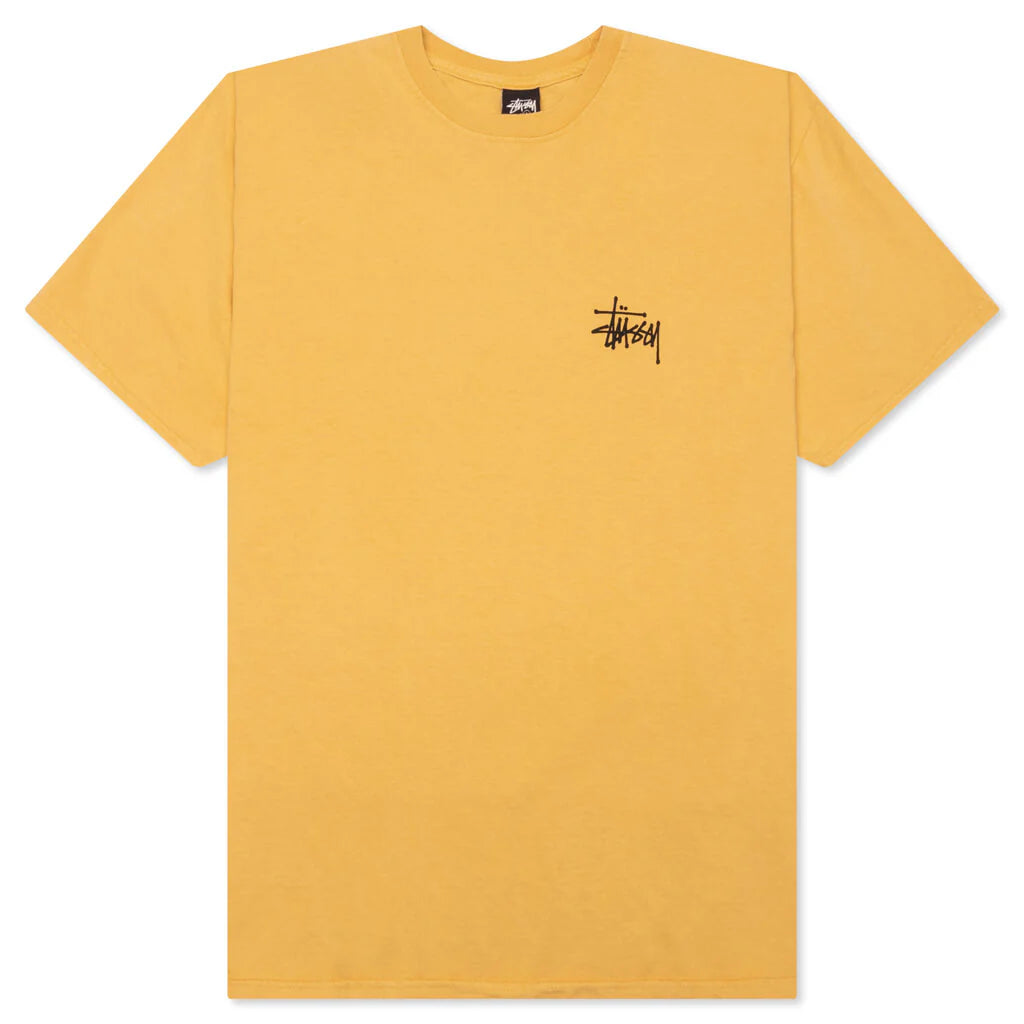 Basic Stussy Pigment Dyed Tee Honey