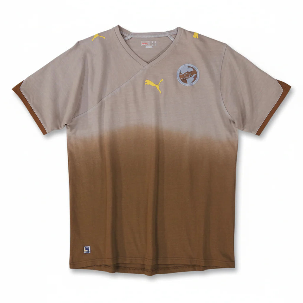 PUMA Africa Unity Soccer T Shirt Brown