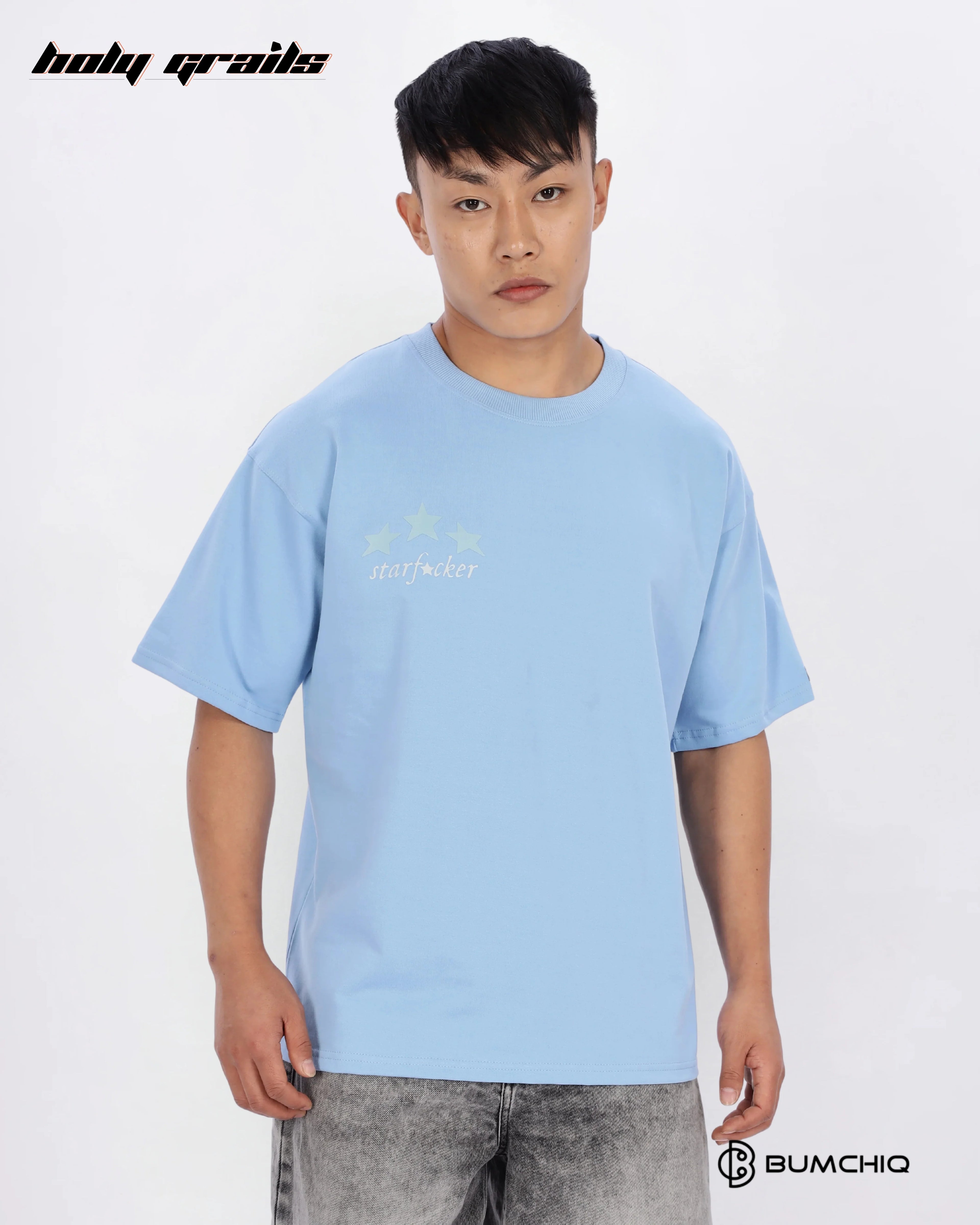 Baby Born Blue Oversize Tee HG x Bumchiq