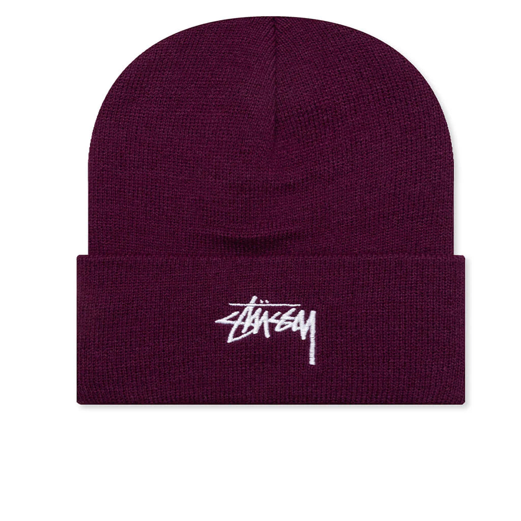 Stock Cuff Beanie Fig