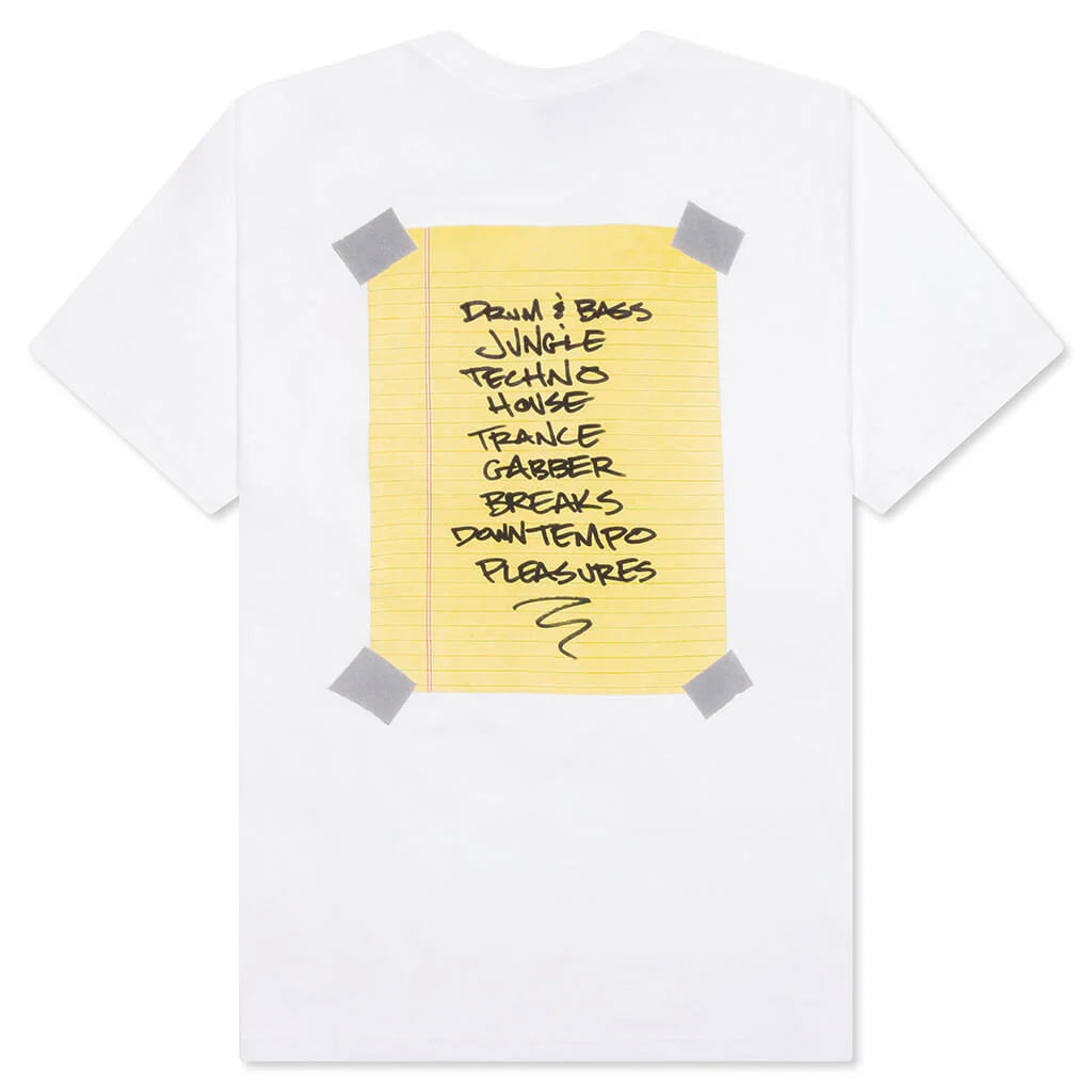 PLUR Jam T Shirt White