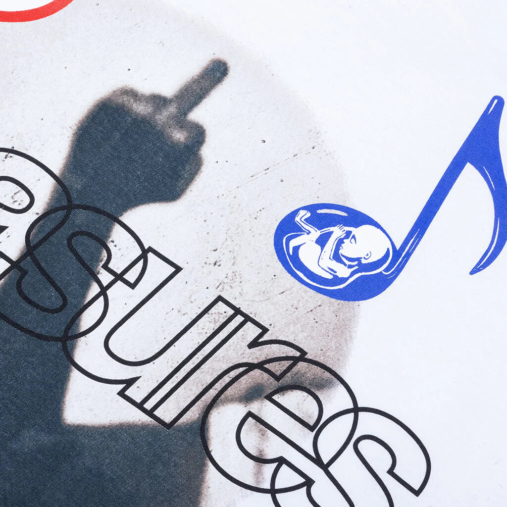 Pleasures x Boiler Room Loud Music T Shirt White