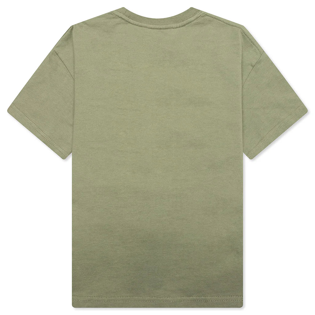Kids Academy T Shirt Oil Green