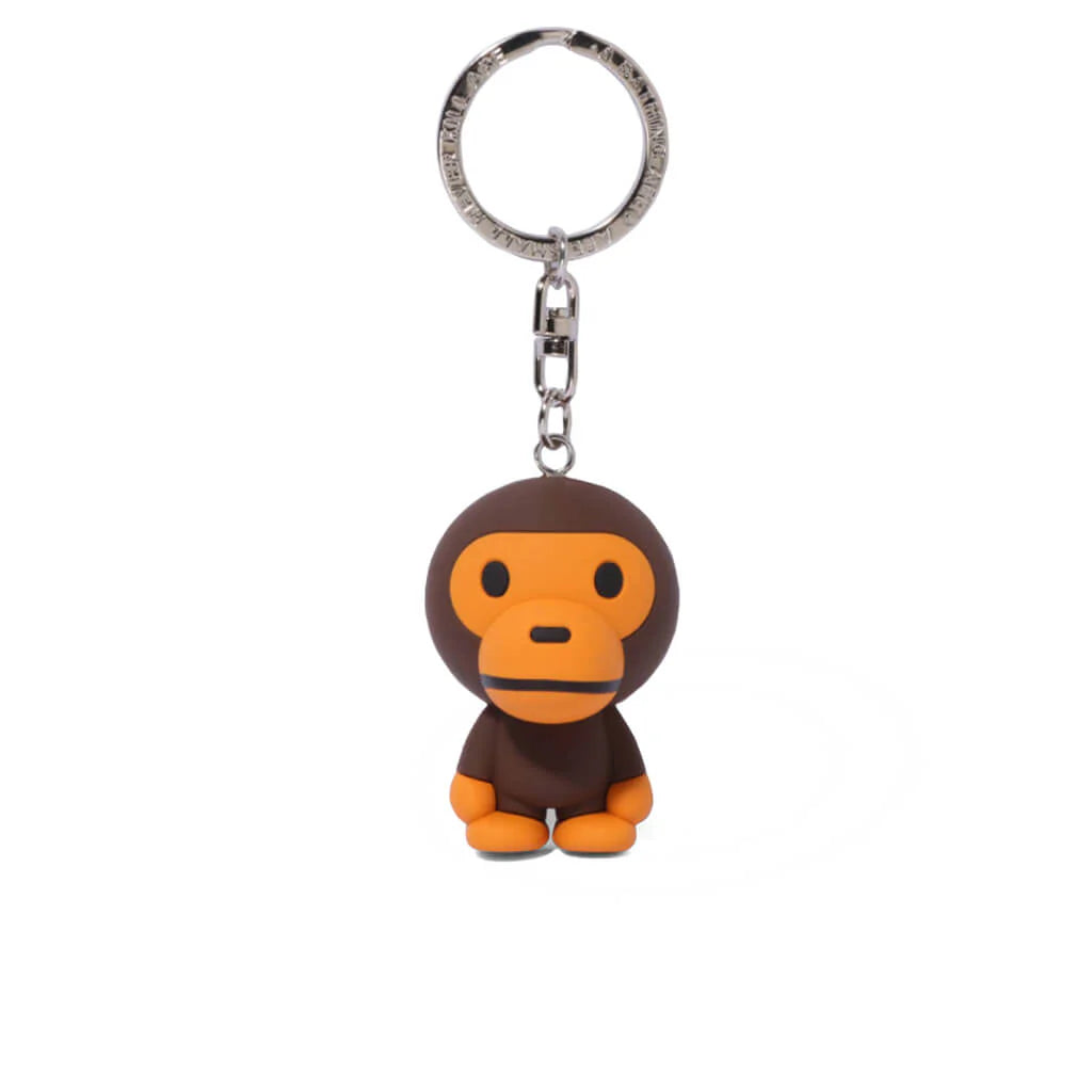 Baby Milo Keychain Brown