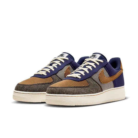 Nike Air Force 1 Patchwork Style Vintage Premium Confort Iconique