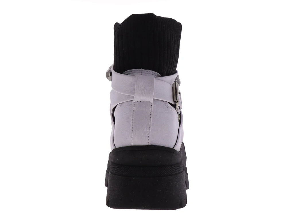 Botines Casuales Nomadas Blanco para Mujer