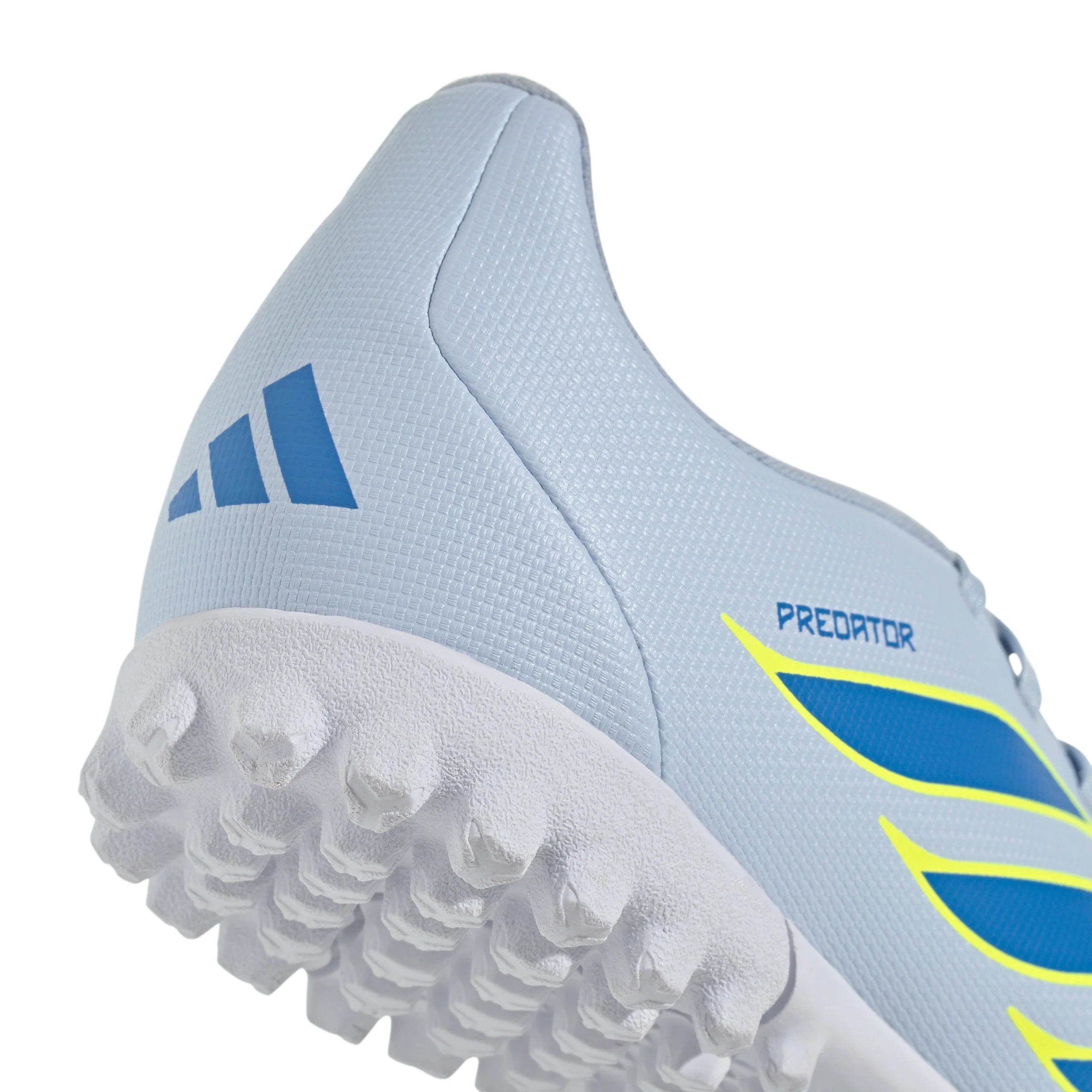 adidas Predator Club TF Turf Youth Soccer Cleats Sky Blue Yellow