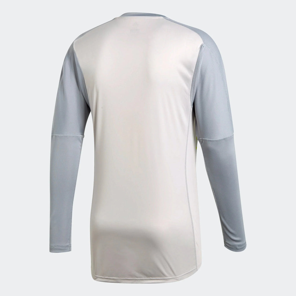 adidas Adipro 18 Goalkeeper Jersey Light Grey Grey One Semi Solar Yellow