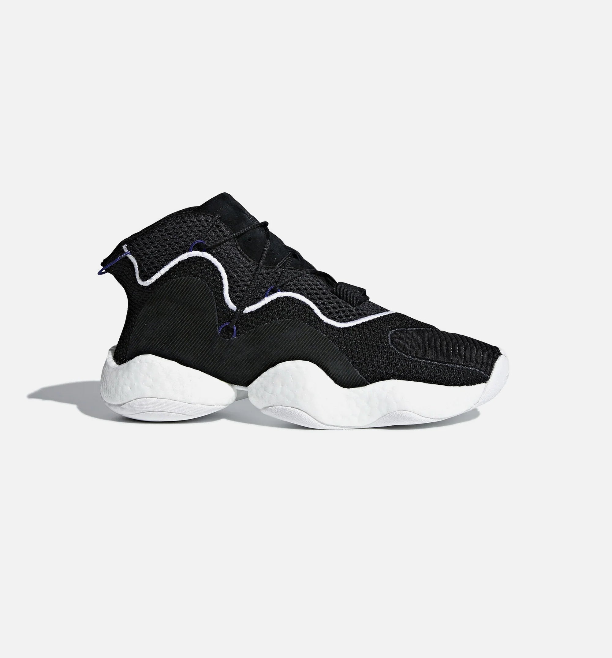 Crazy Boost You Wear BYW Lvl 1 Mens Shoe Black White Purple