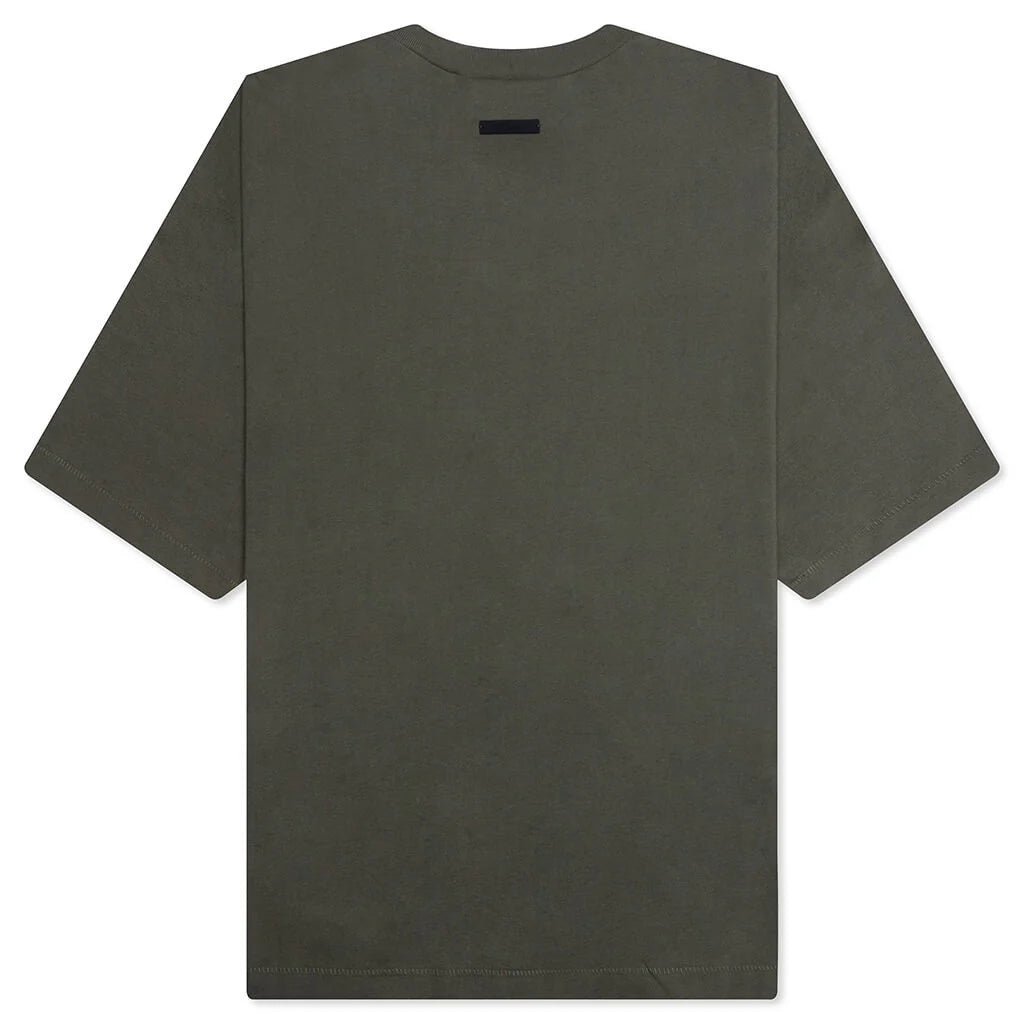 Jersey Crewneck Tee Military