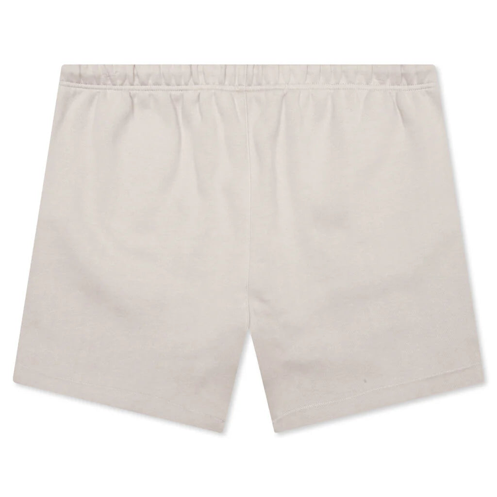 Essentials Sweatshort Silver Cloud