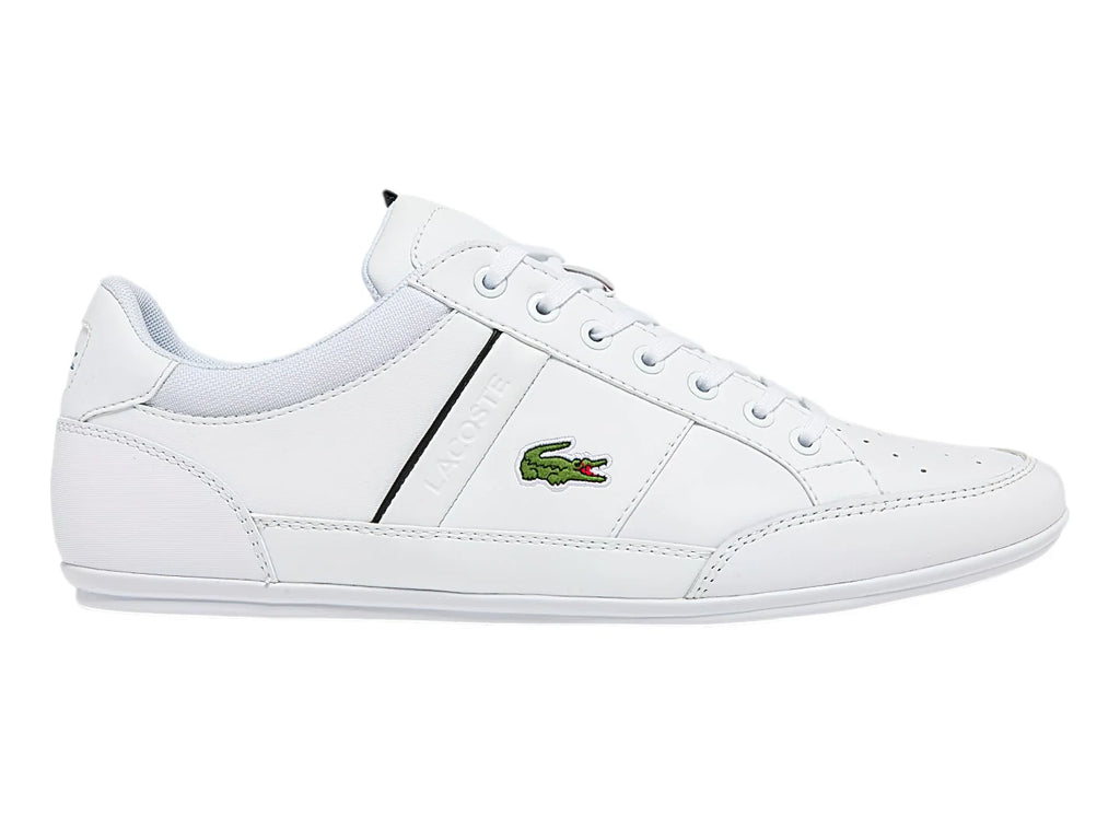 Tenis Lacoste Chaymon Blanco y Negro para Hombre
