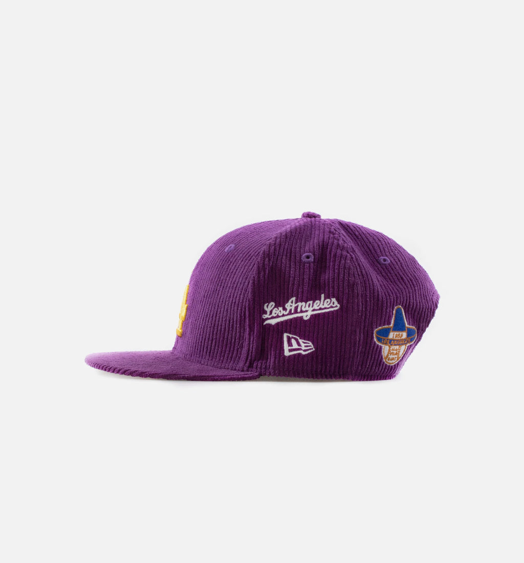 Los Angeles Dodgers Snapback Mens Hat Purple