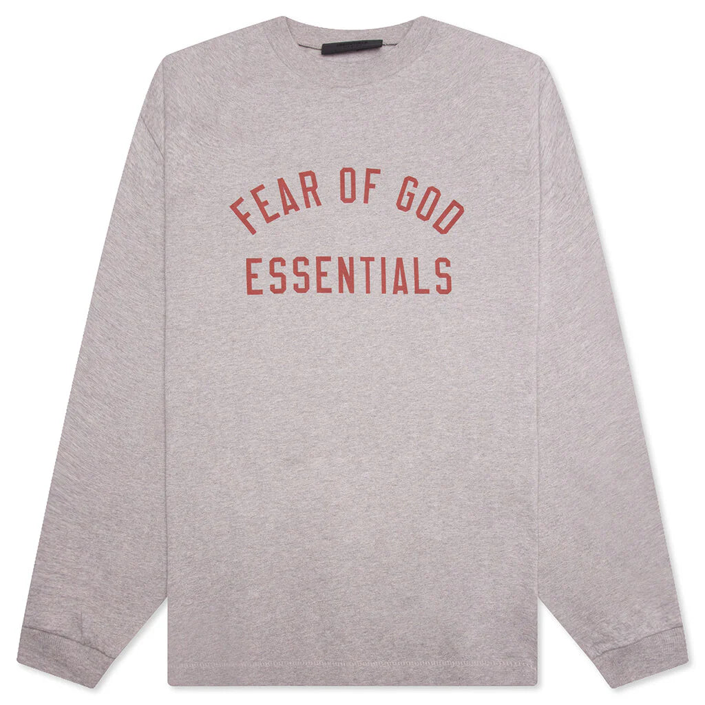 Jersey L S Tee Dark Heather