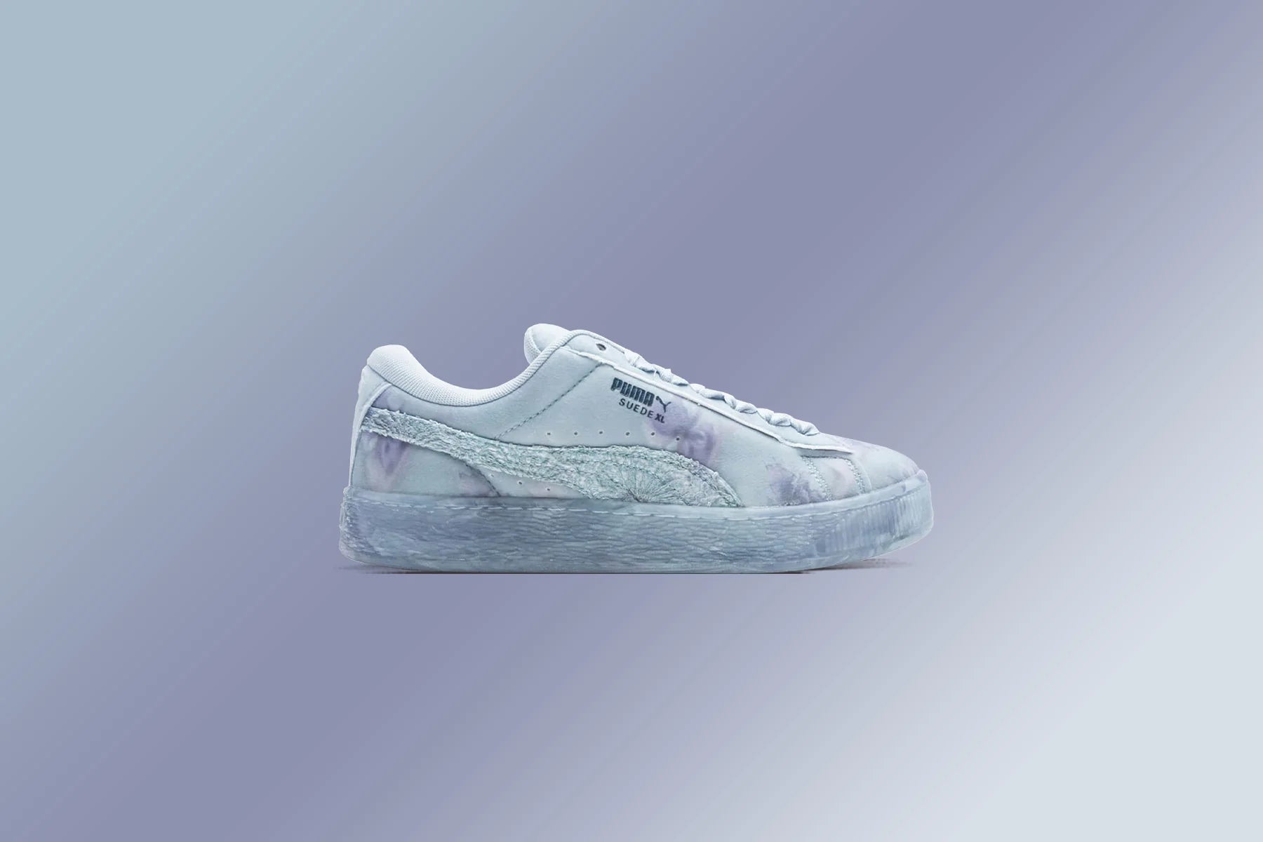 Puma x Collina Strada Womens Suede XL Tie Dye Blue