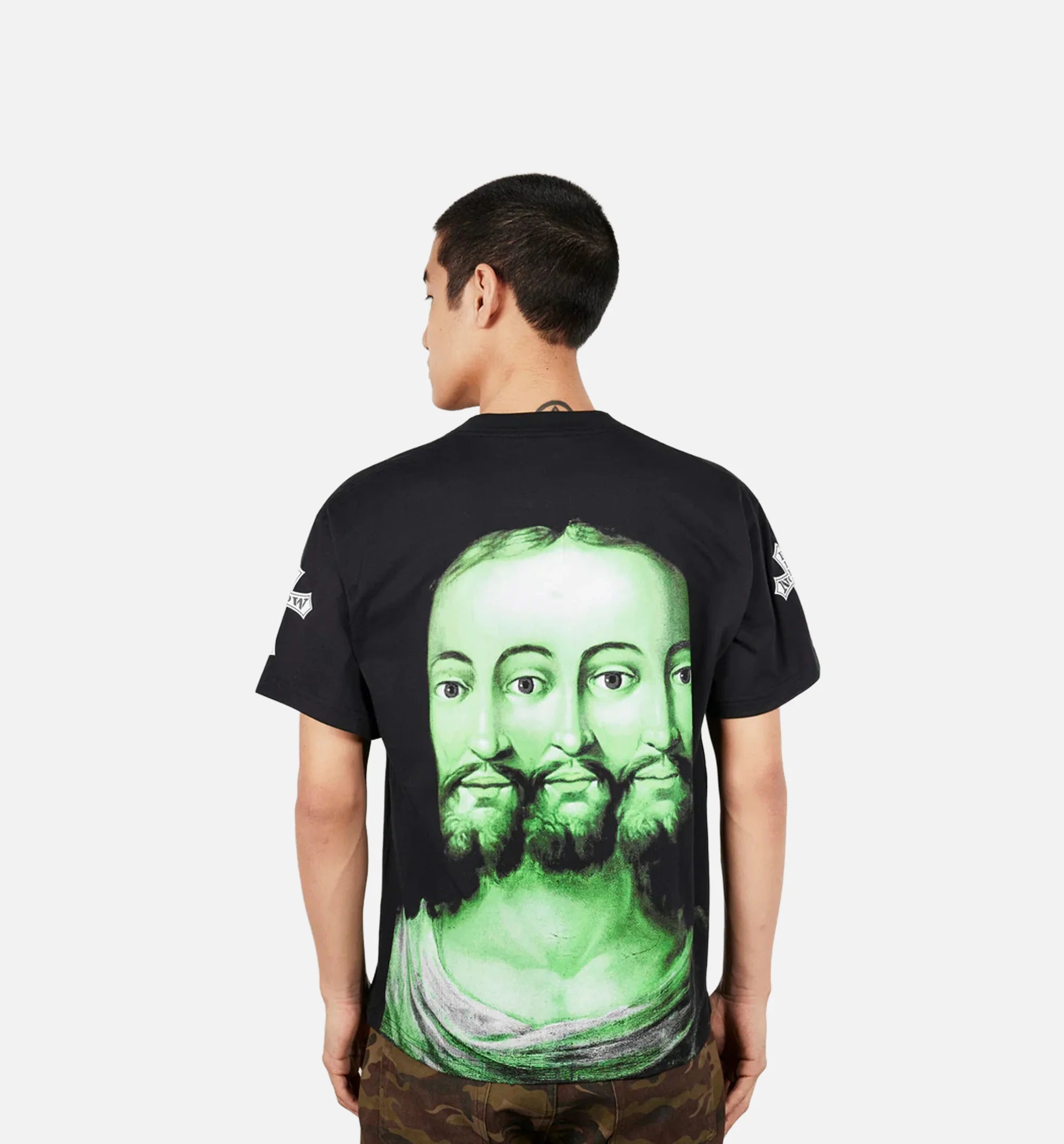 Redeemer Mens Short Sleeve Shirt Black