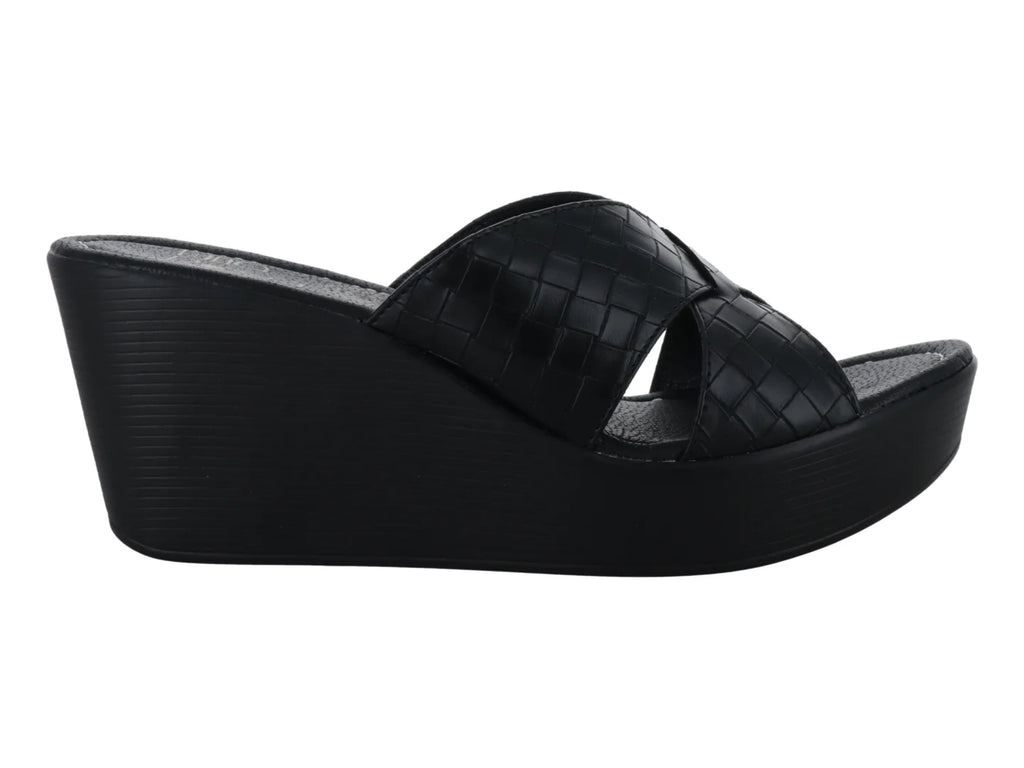 Sandalias Luna Rosa Negro para Mujer