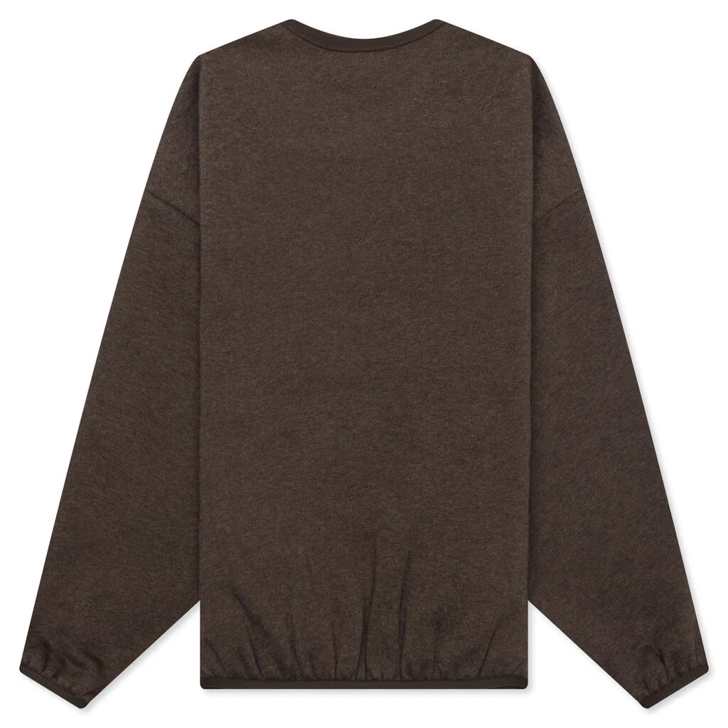 Essentials Kids Crewneck Heather Wood