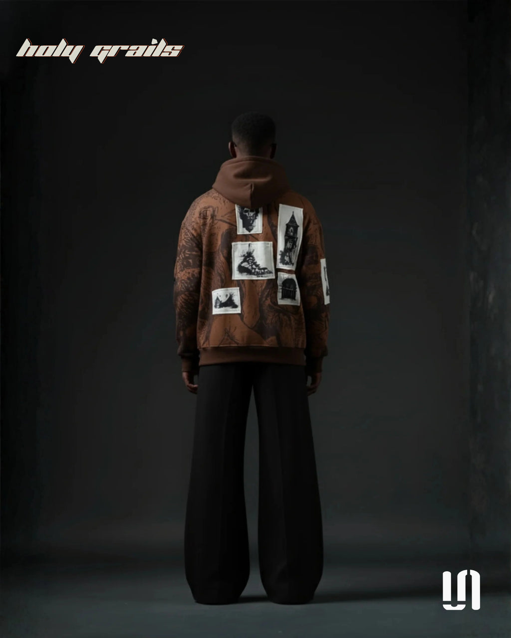 Ubran Roast Brown AOP Hoodie HG x Sullitt