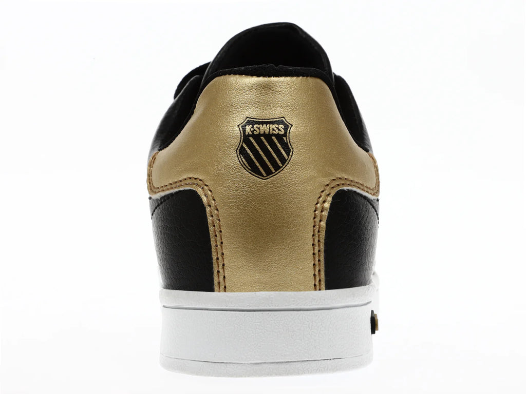 Tenis K SWISS Loki Negro y Dorado para Mujer
