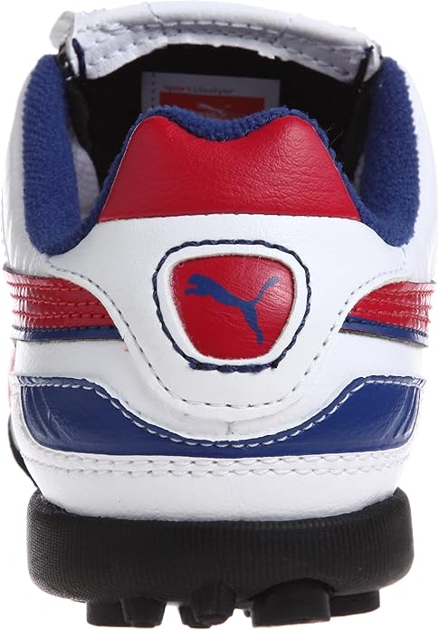 PUMA Esito Finale TT Turf Football Boots White Red Royal