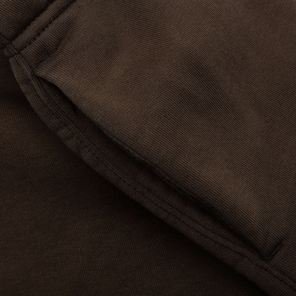 Kids Heavy Fleece Soccer Short Brown