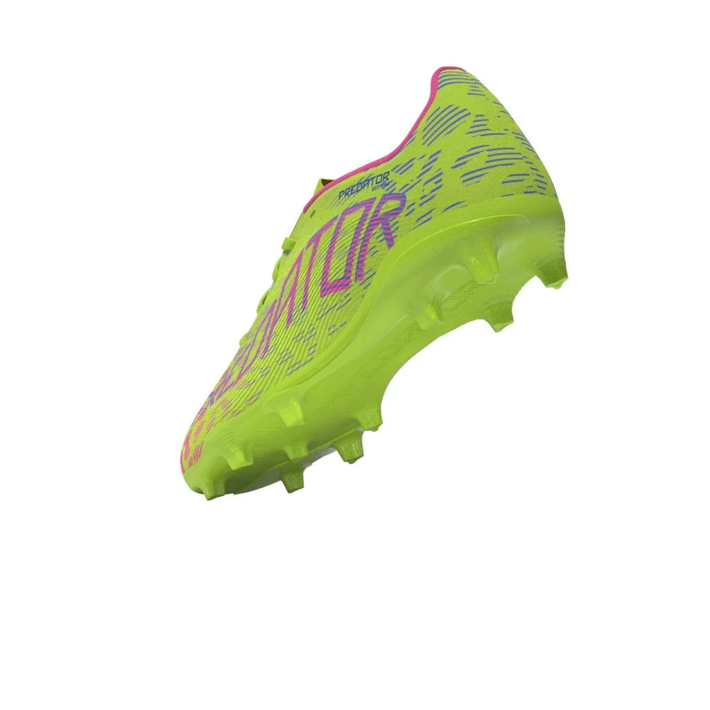 adidas Predator League Firm Multi Ground Boots Junior Lemon Blue