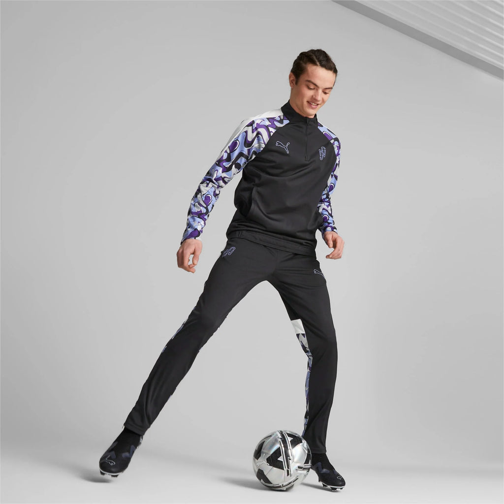 PUMA Neymar JR Creativity Training Top Black Intense Blue
