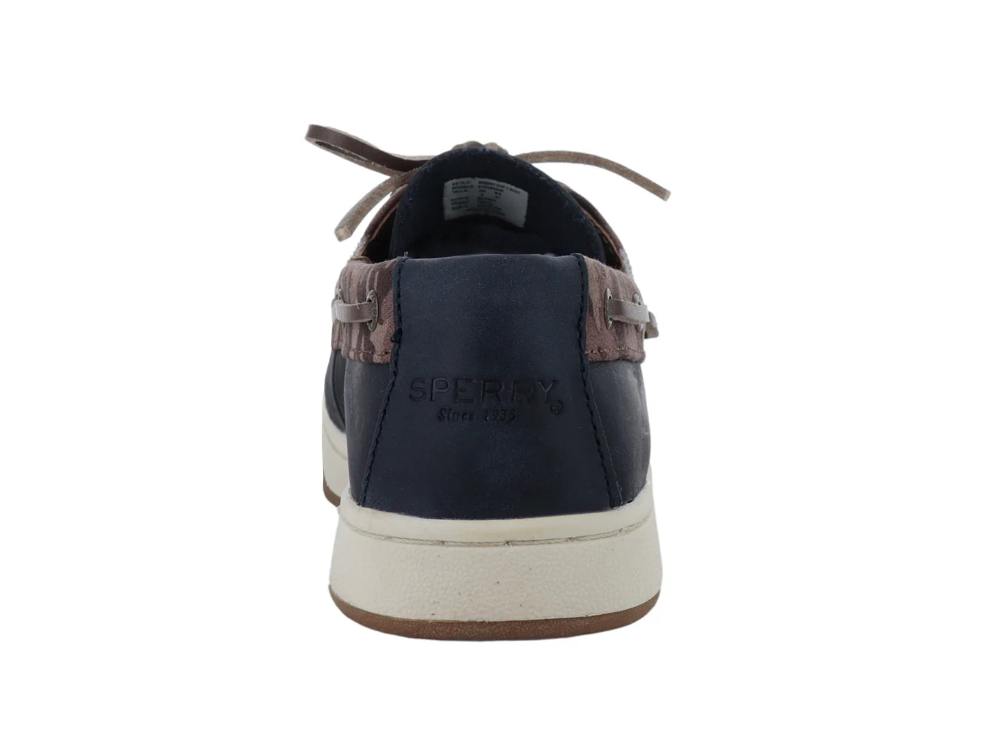 Zapatos Barco Sperry Cup II Café y Azul para Niño
