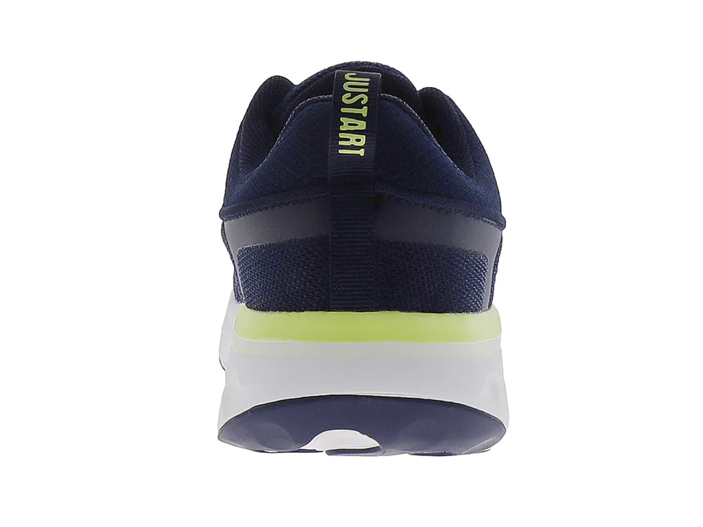 Tenis JUSTART Azul Marino y Limón para Mujer
